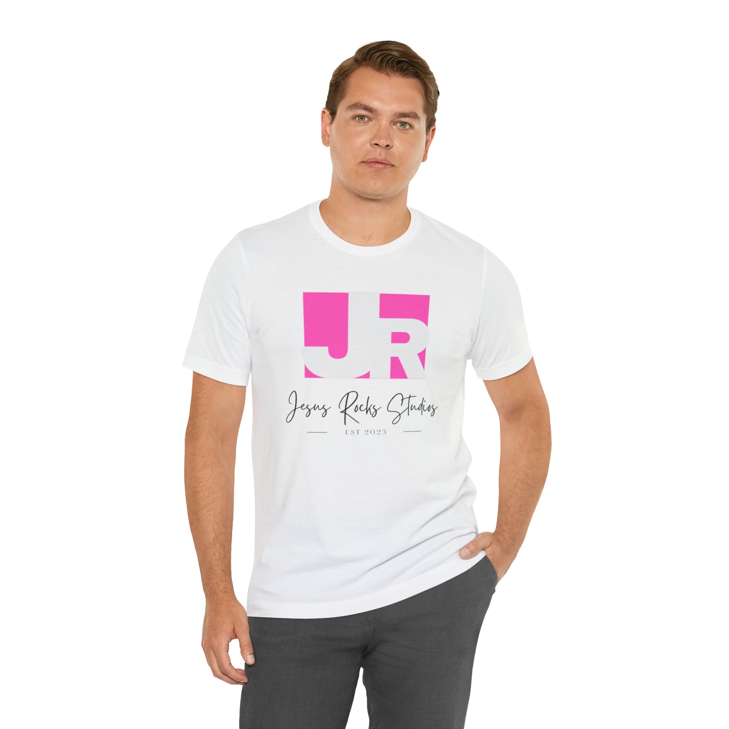 JR PINK Unisex Jersey Short Sleeve Tee