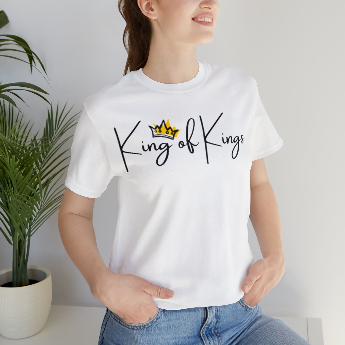 KING OF KINGS Unisex Jersey Short Sleeve Tee