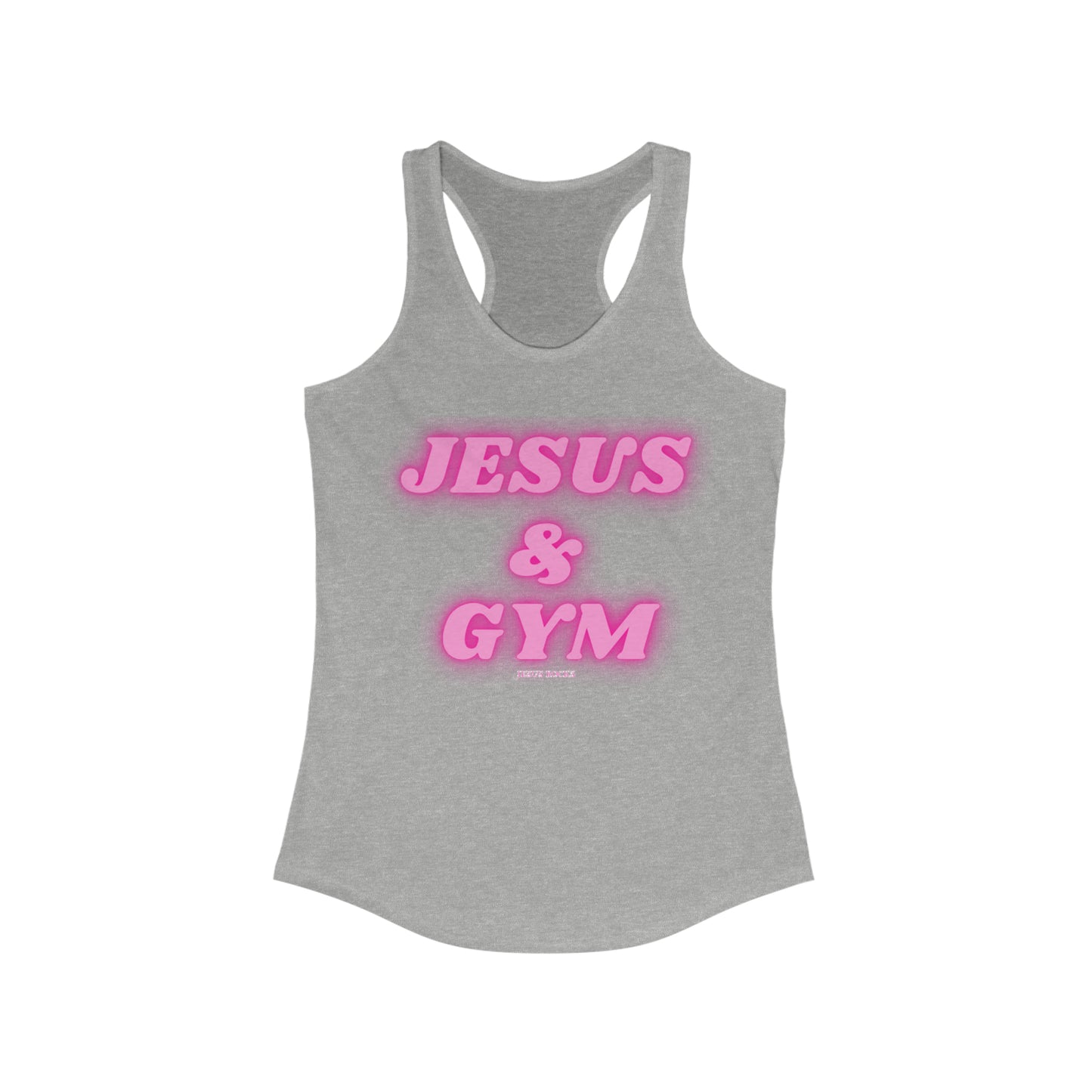 JESUS & GYM Women's Ideal Racerback Tank