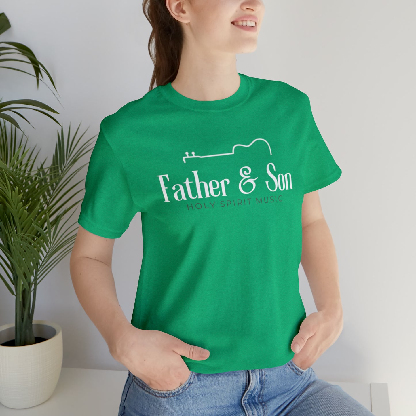FATHER AND SON Unisex Jersey Short Sleeve Tee
