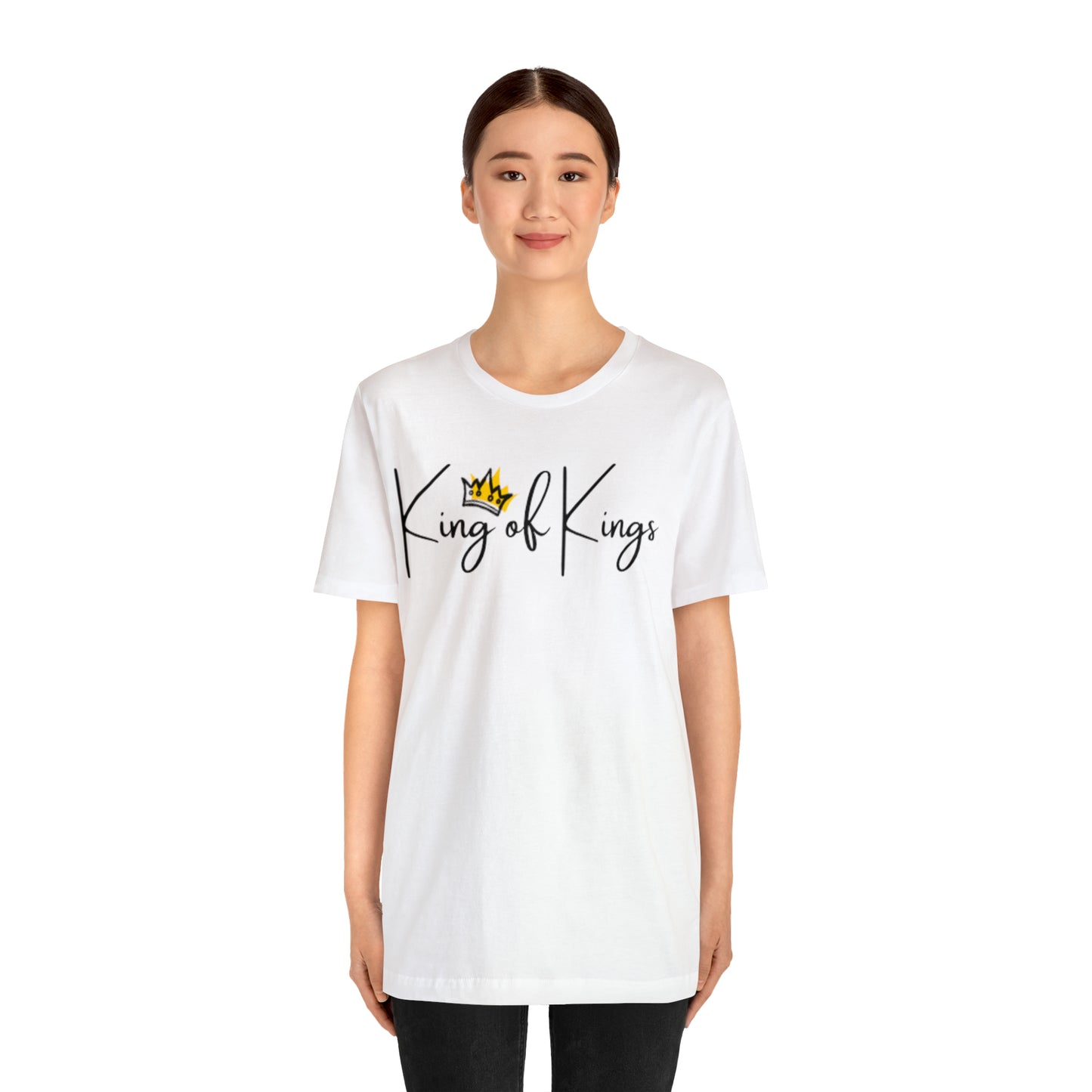 KING OF KINGS Unisex Jersey Short Sleeve Tee