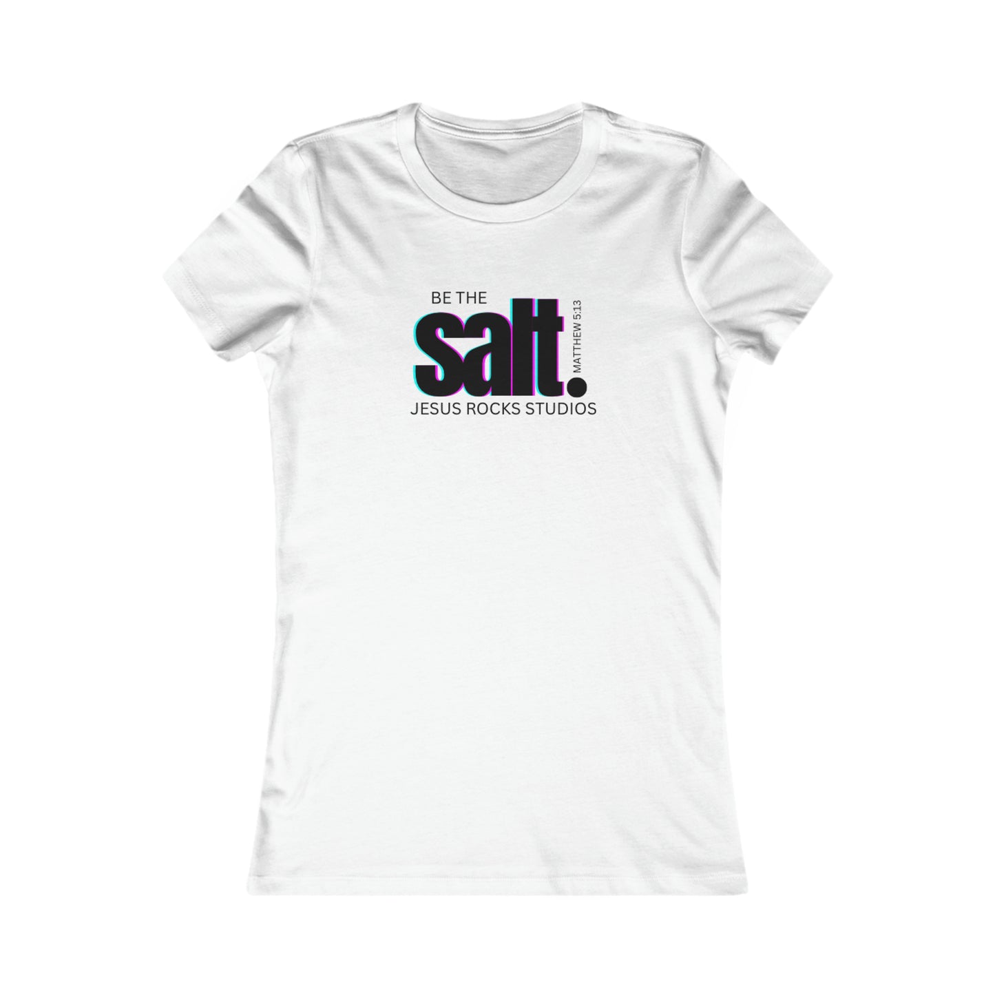 SALT JESUS ROCKS Women's Favorite Tee