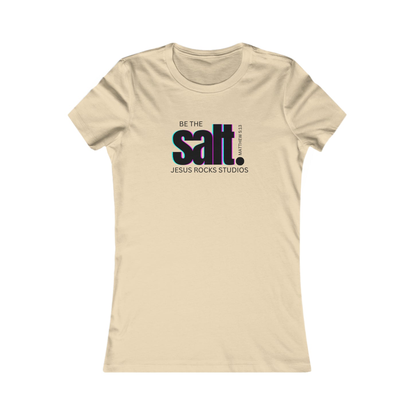 SALT JESUS ROCKS Women's Favorite Tee