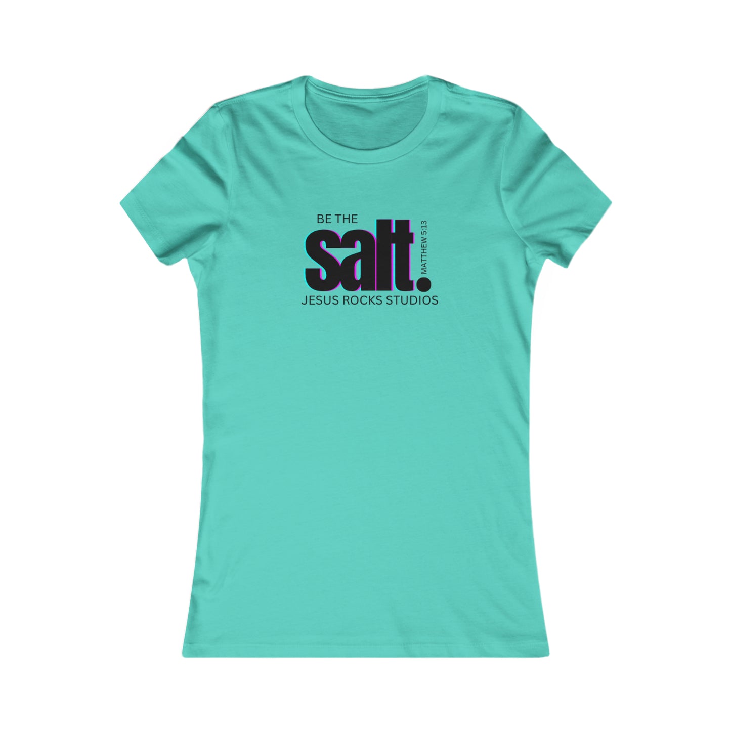 SALT JESUS ROCKS Women's Favorite Tee