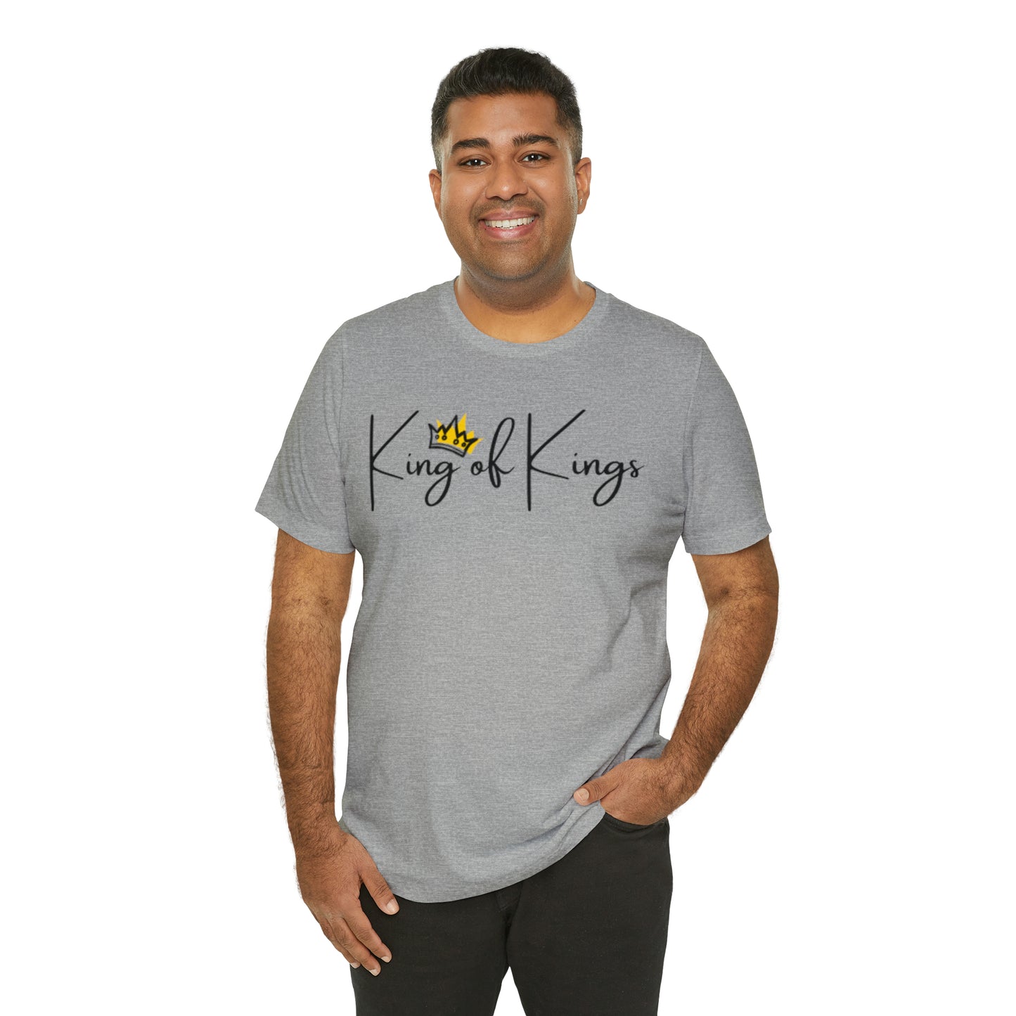 KING OF KINGS Unisex Jersey Short Sleeve Tee