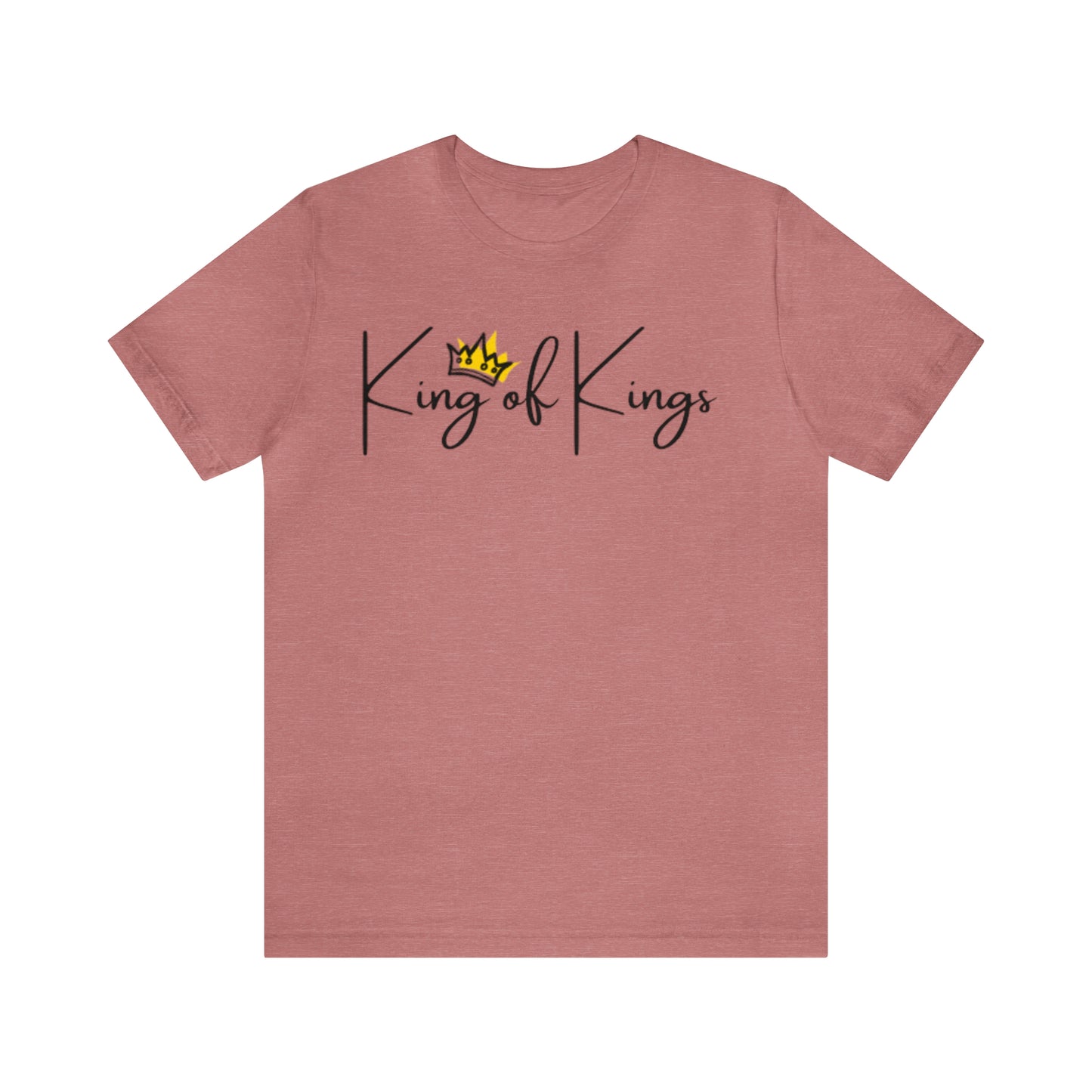 KING OF KINGS Unisex Jersey Short Sleeve Tee