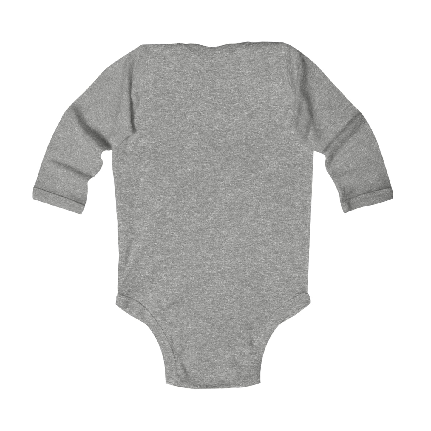 JESUS ROCKS BUBBLE PRINT Infant Long Sleeve Bodysuit