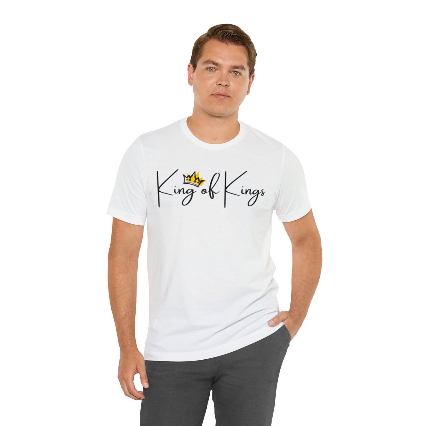 KING OF KINGS Unisex Jersey Short Sleeve Tee