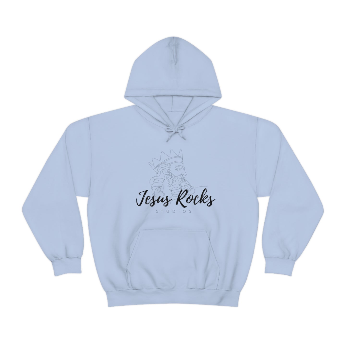 JESUS ROCKS ZUES Unisex Heavy Blend™ Hooded Sweatshirt