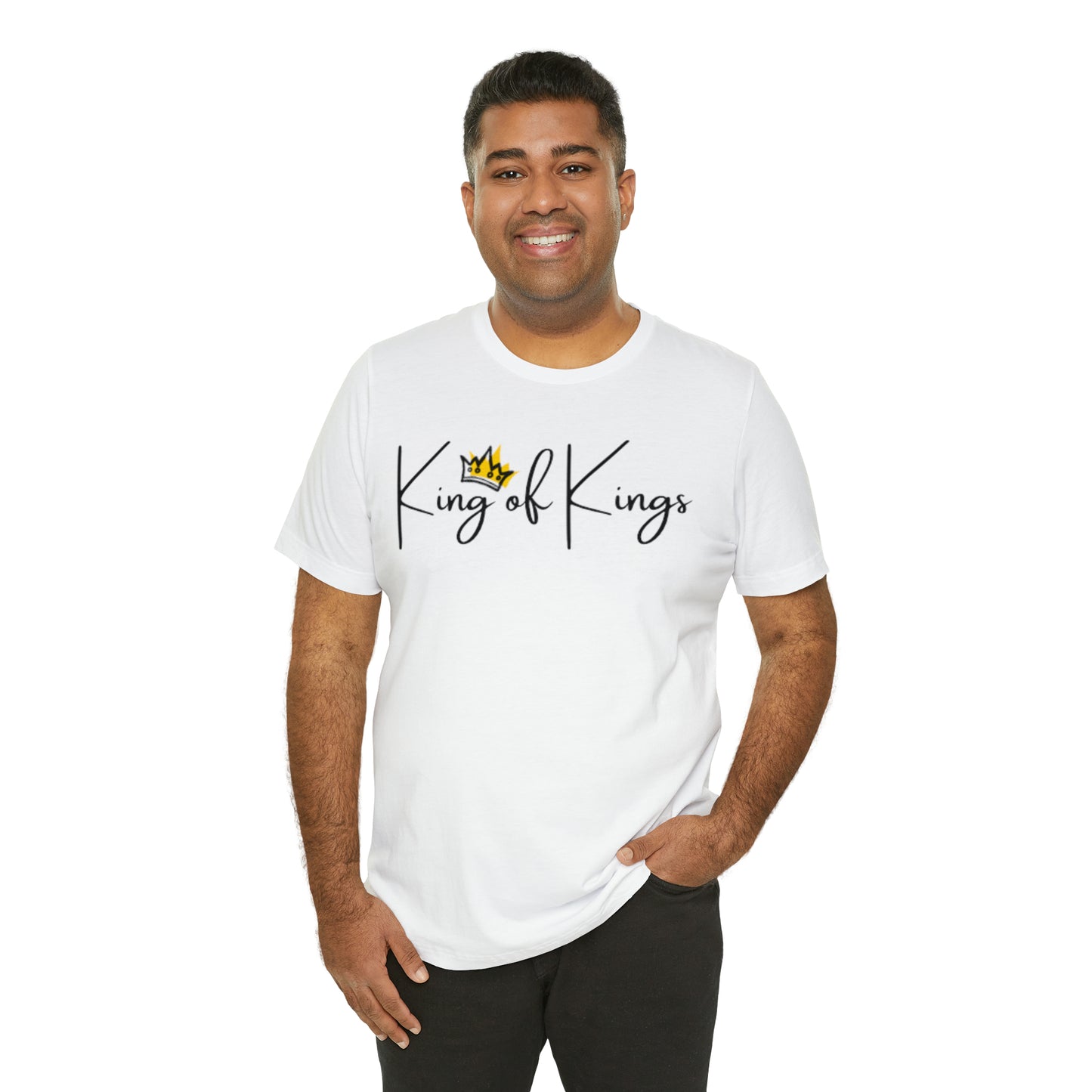 KING OF KINGS Unisex Jersey Short Sleeve Tee