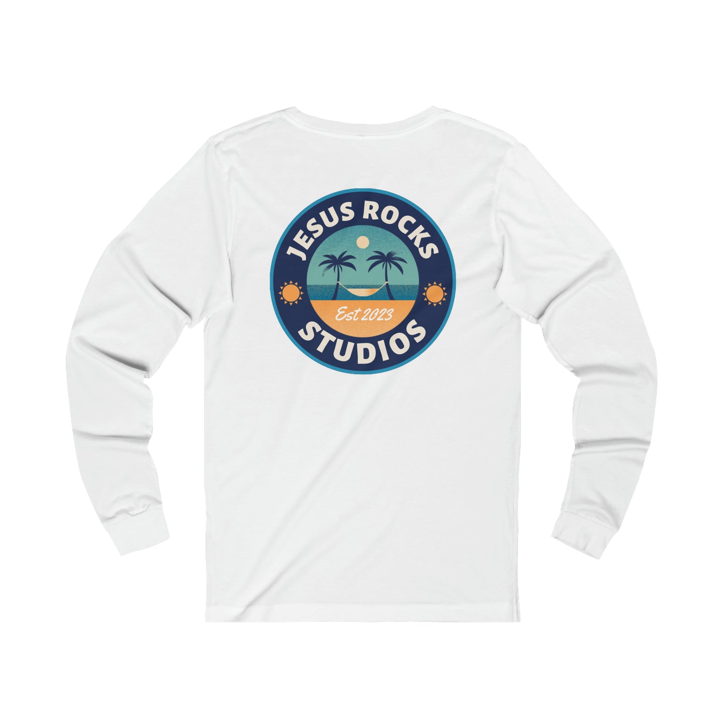 ISLAND STYLE JESUS ROCKS STUDIOS Unisex Jersey Long Sleeve Tee