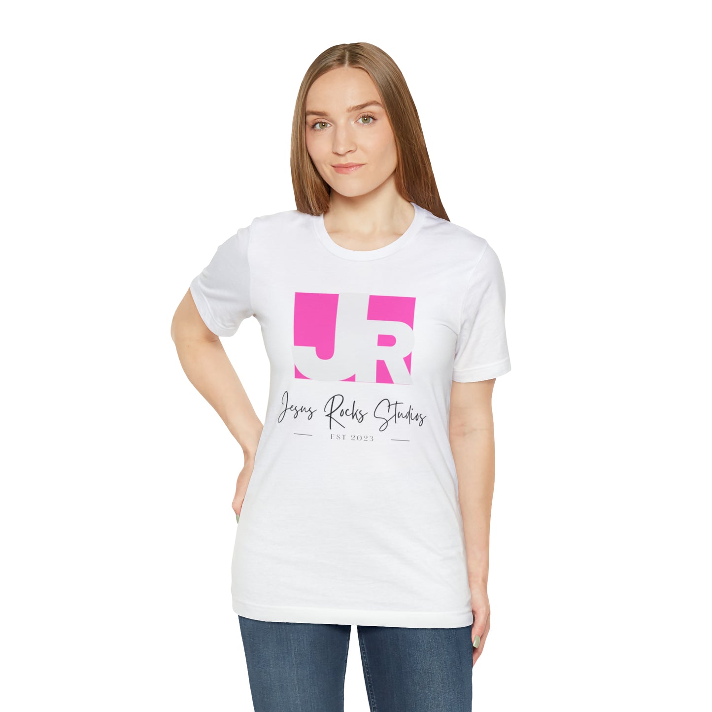 JR PINK Unisex Jersey Short Sleeve Tee