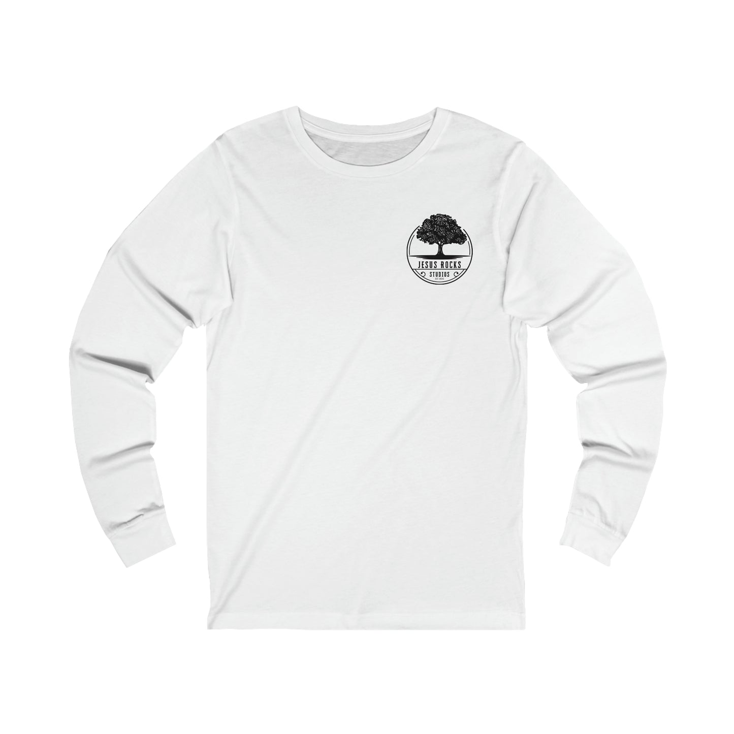 JESUS ROCKS STUDIOS TREE Unisex Jersey Long Sleeve Tee