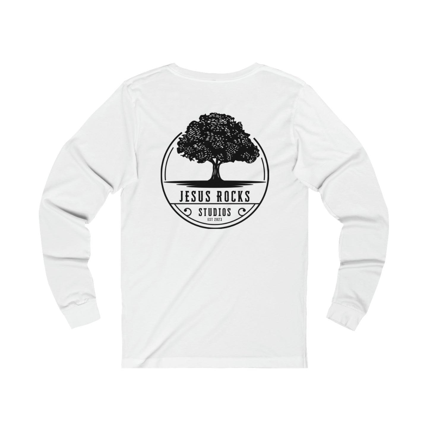 JESUS ROCKS STUDIOS TREE Unisex Jersey Long Sleeve Tee