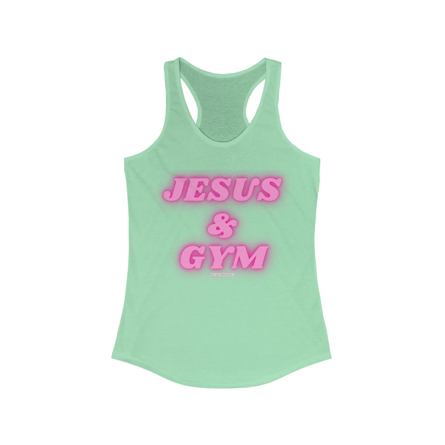 JESUS & GYM Women's Ideal Racerback Tank