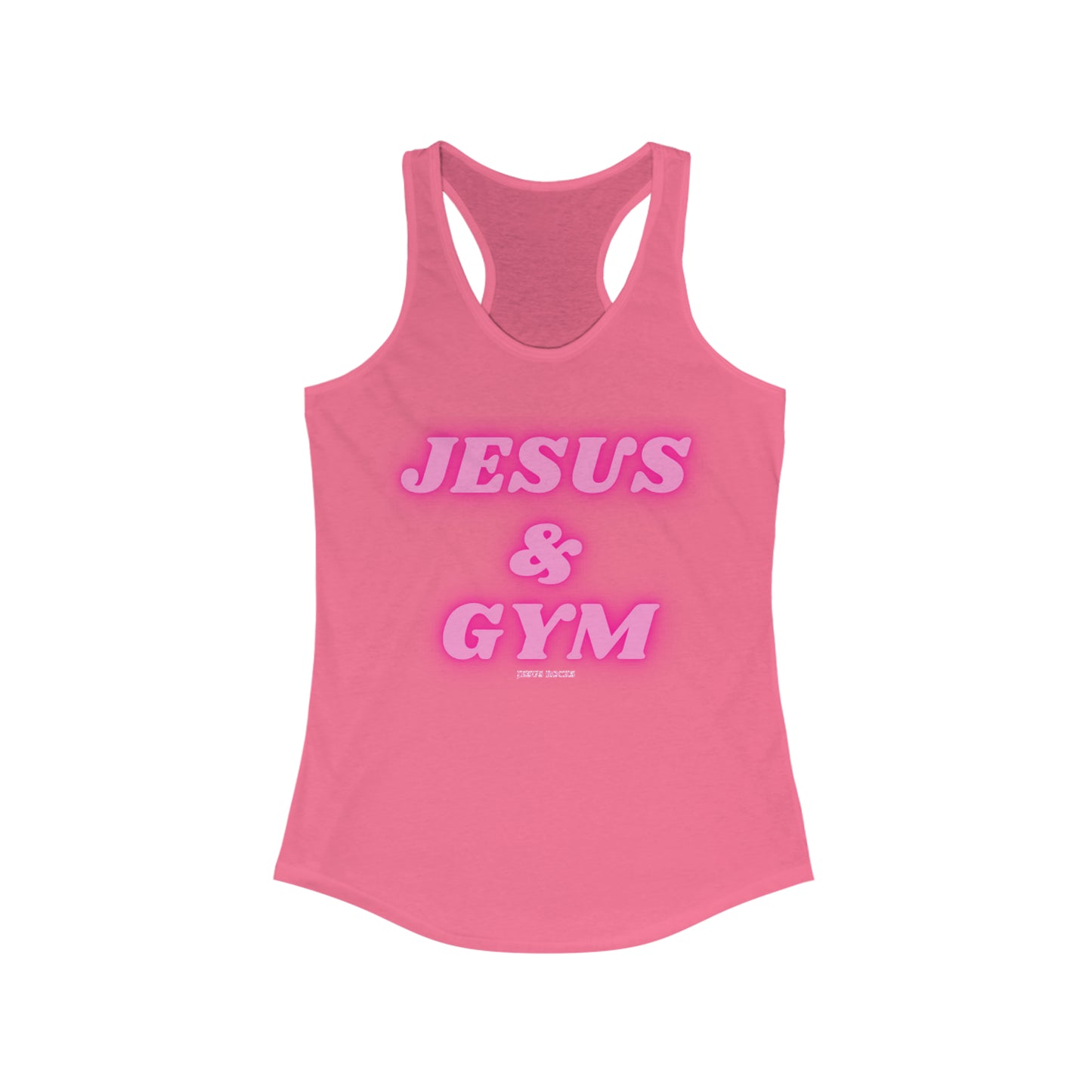 JESUS & GYM Women's Ideal Racerback Tank