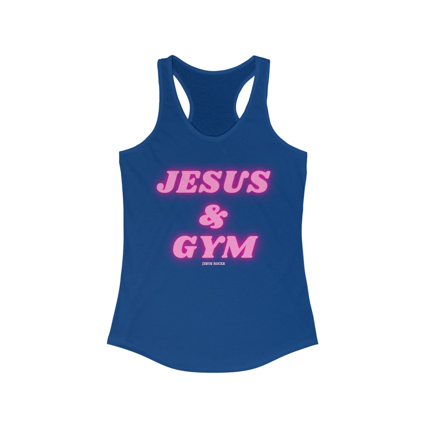 JESUS & GYM Women's Ideal Racerback Tank