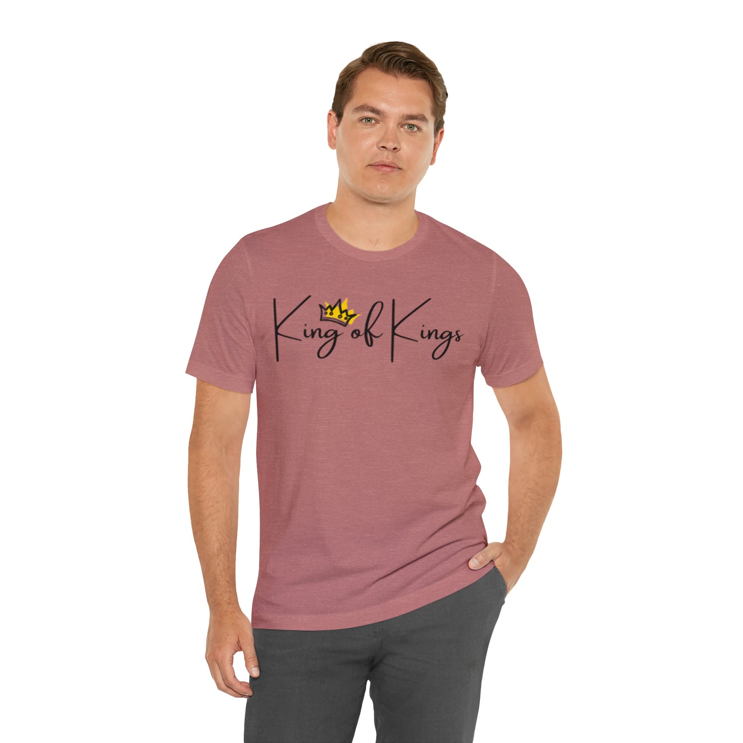 KING OF KINGS Unisex Jersey Short Sleeve Tee