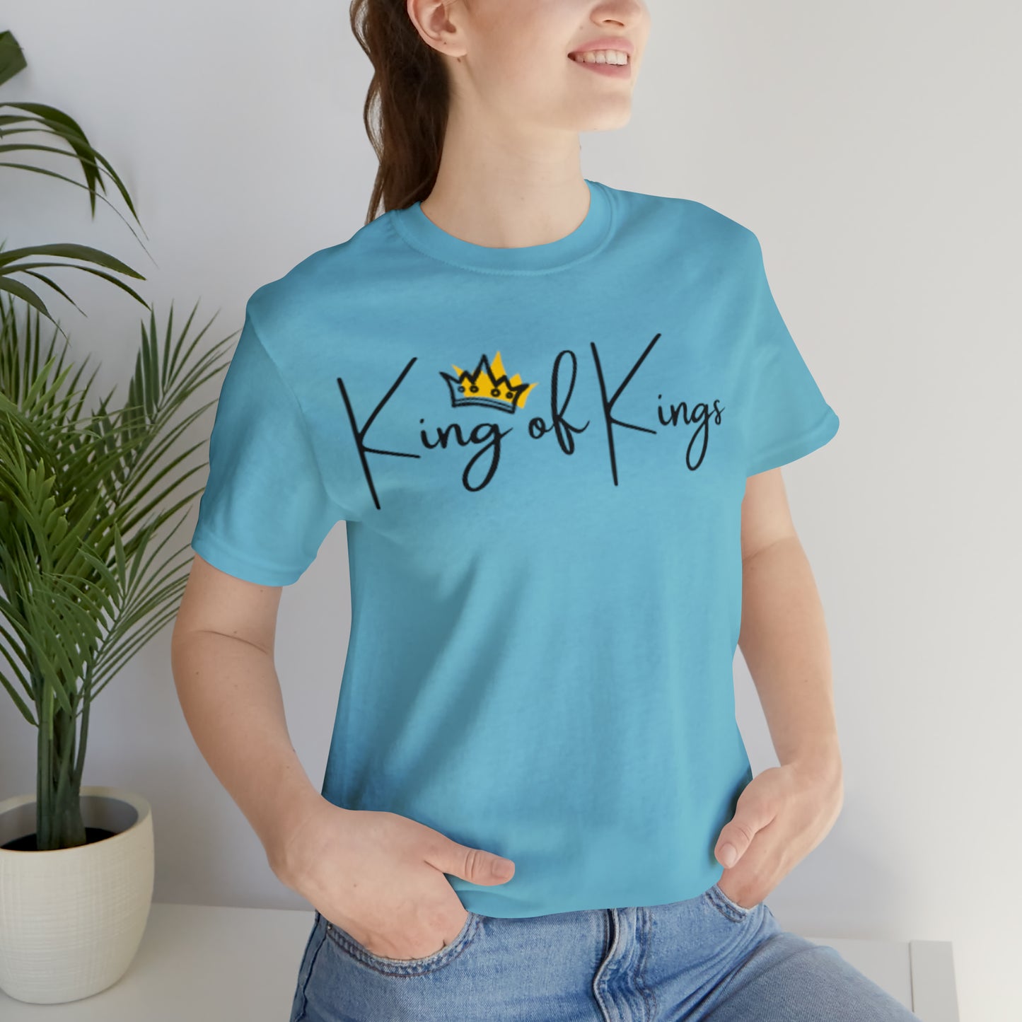 KING OF KINGS Unisex Jersey Short Sleeve Tee