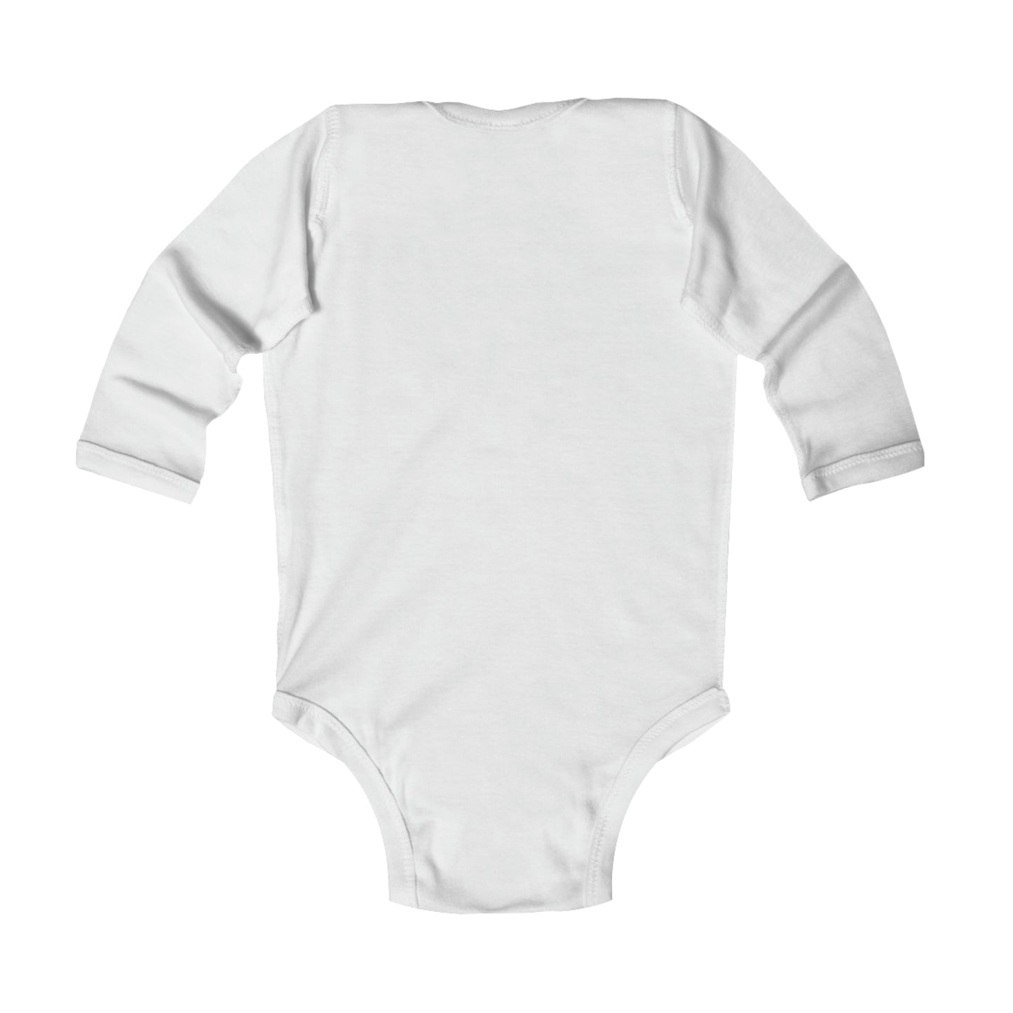 JESUS ROCKS BUBBLE PRINT Infant Long Sleeve Bodysuit