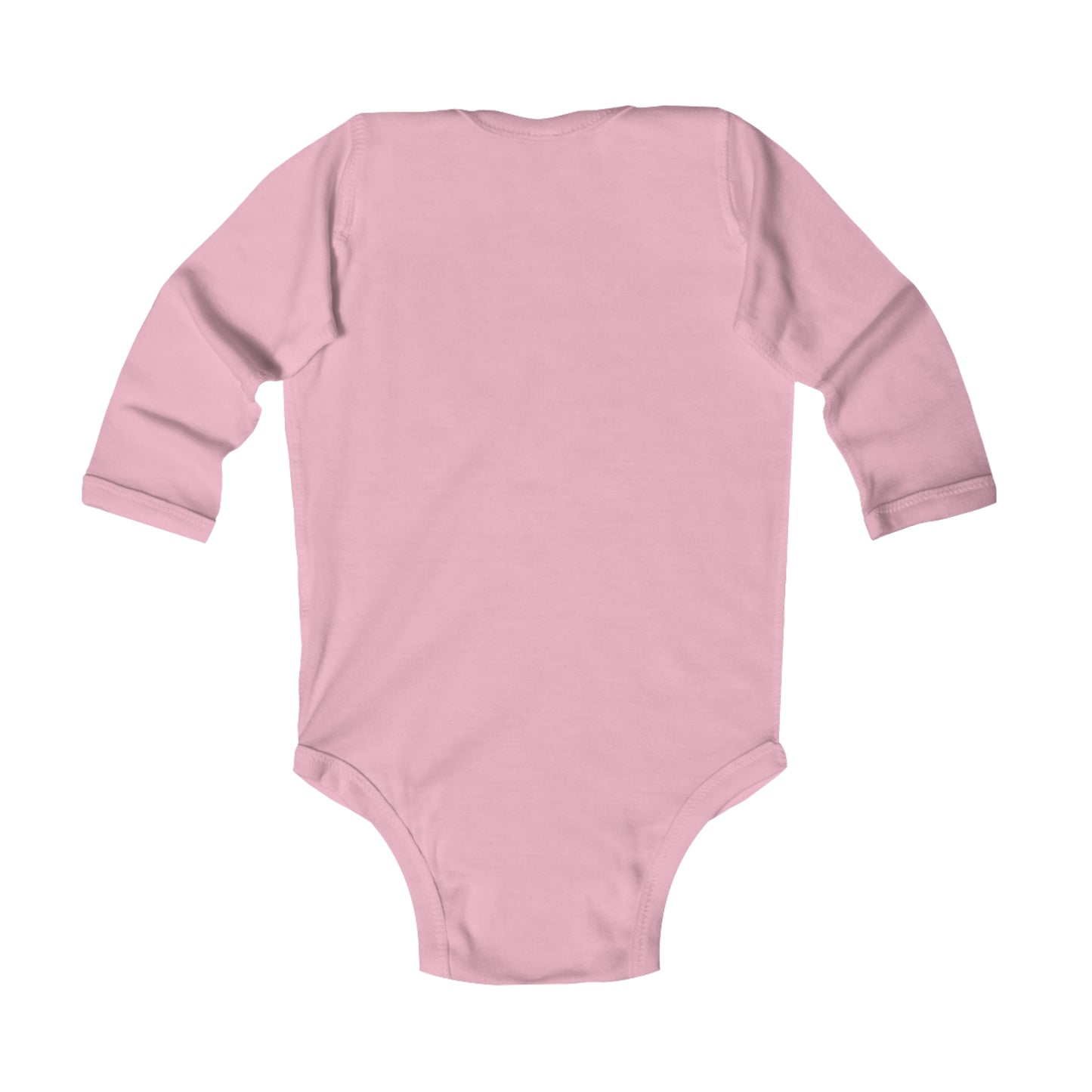 JESUS ROCKS BUBBLE PRINT Infant Long Sleeve Bodysuit