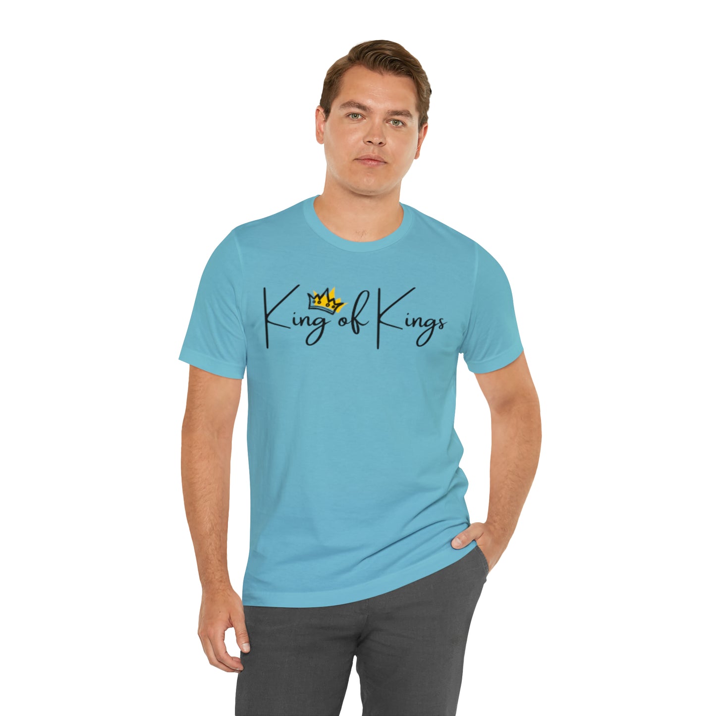 KING OF KINGS Unisex Jersey Short Sleeve Tee