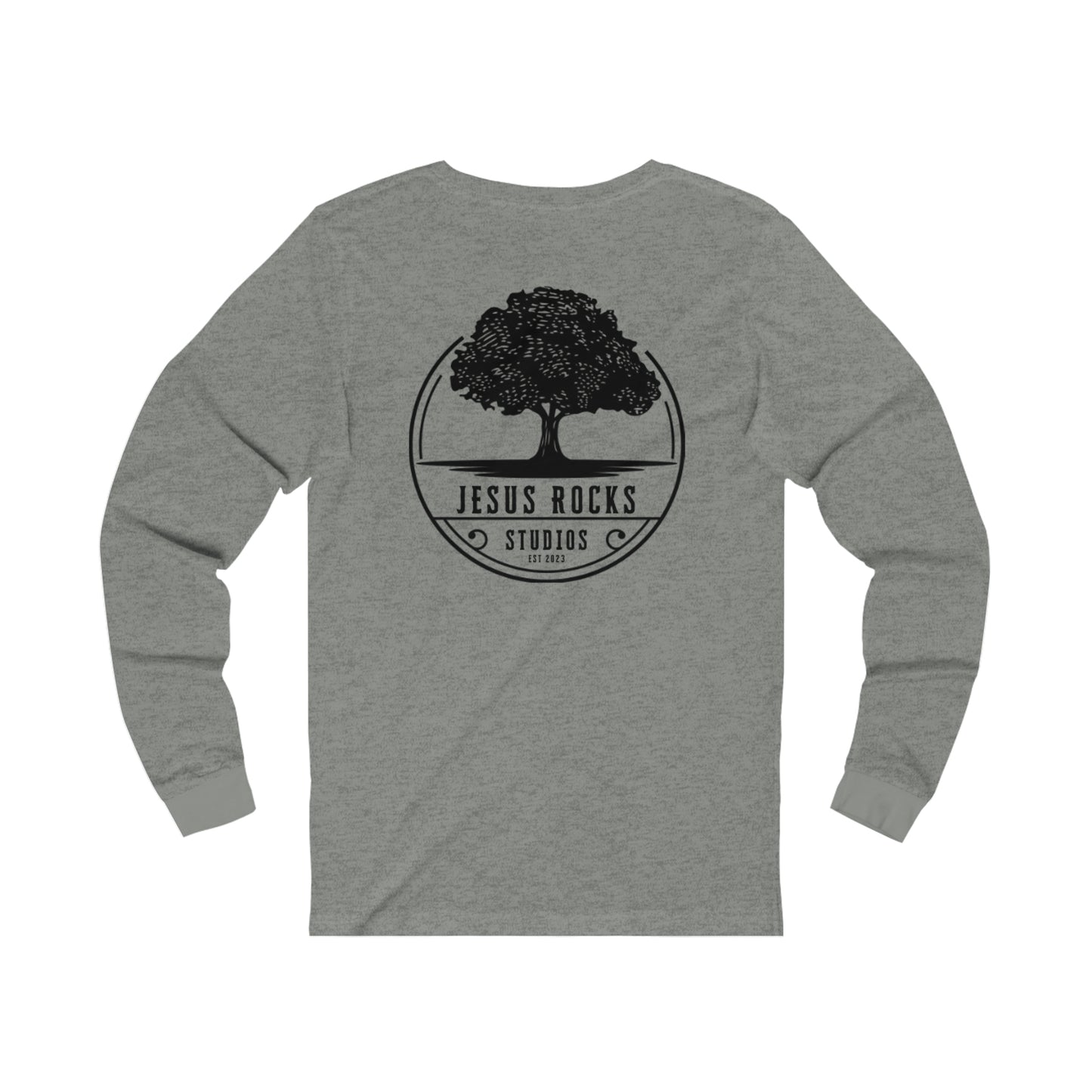 JESUS ROCKS STUDIOS TREE Unisex Jersey Long Sleeve Tee