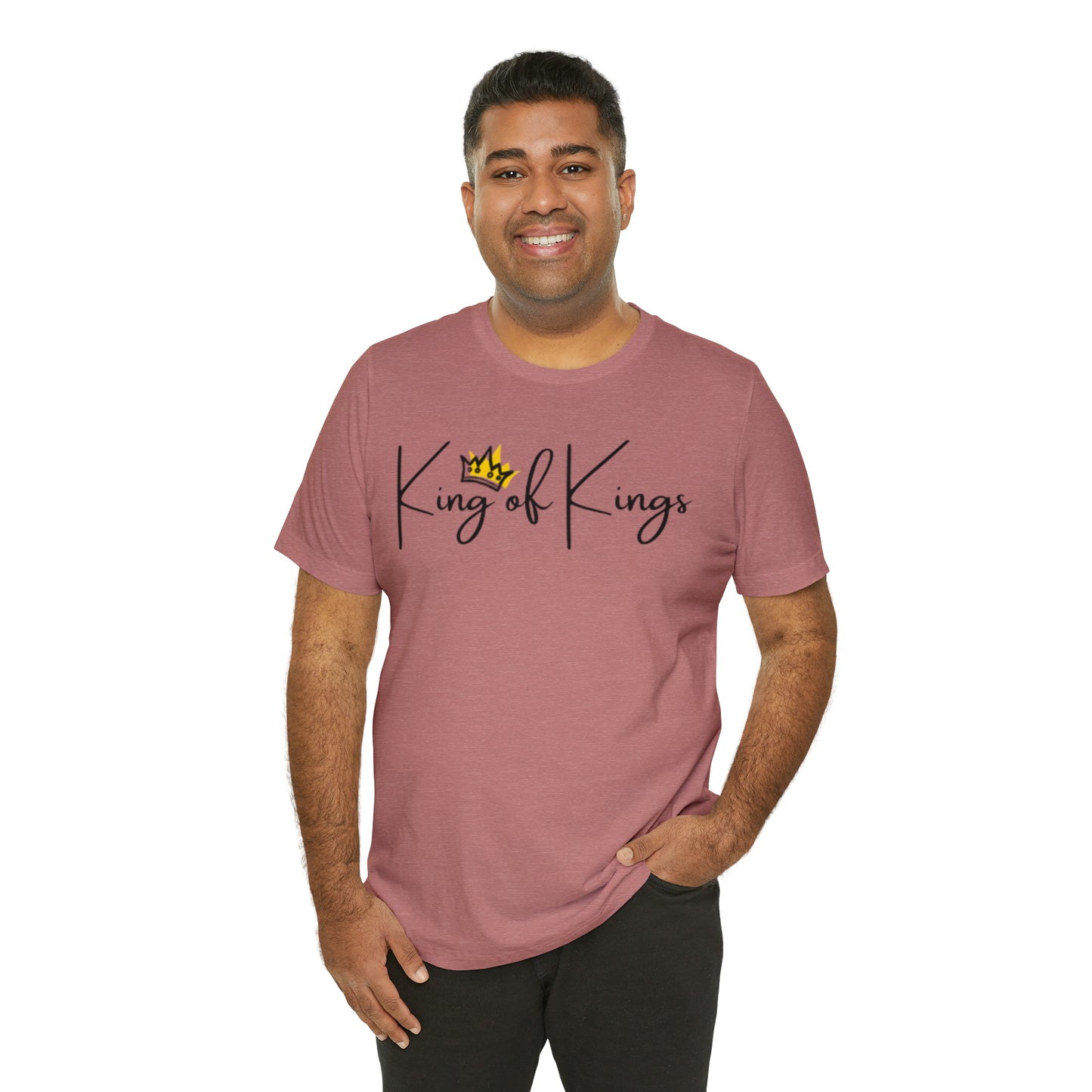 KING OF KINGS Unisex Jersey Short Sleeve Tee