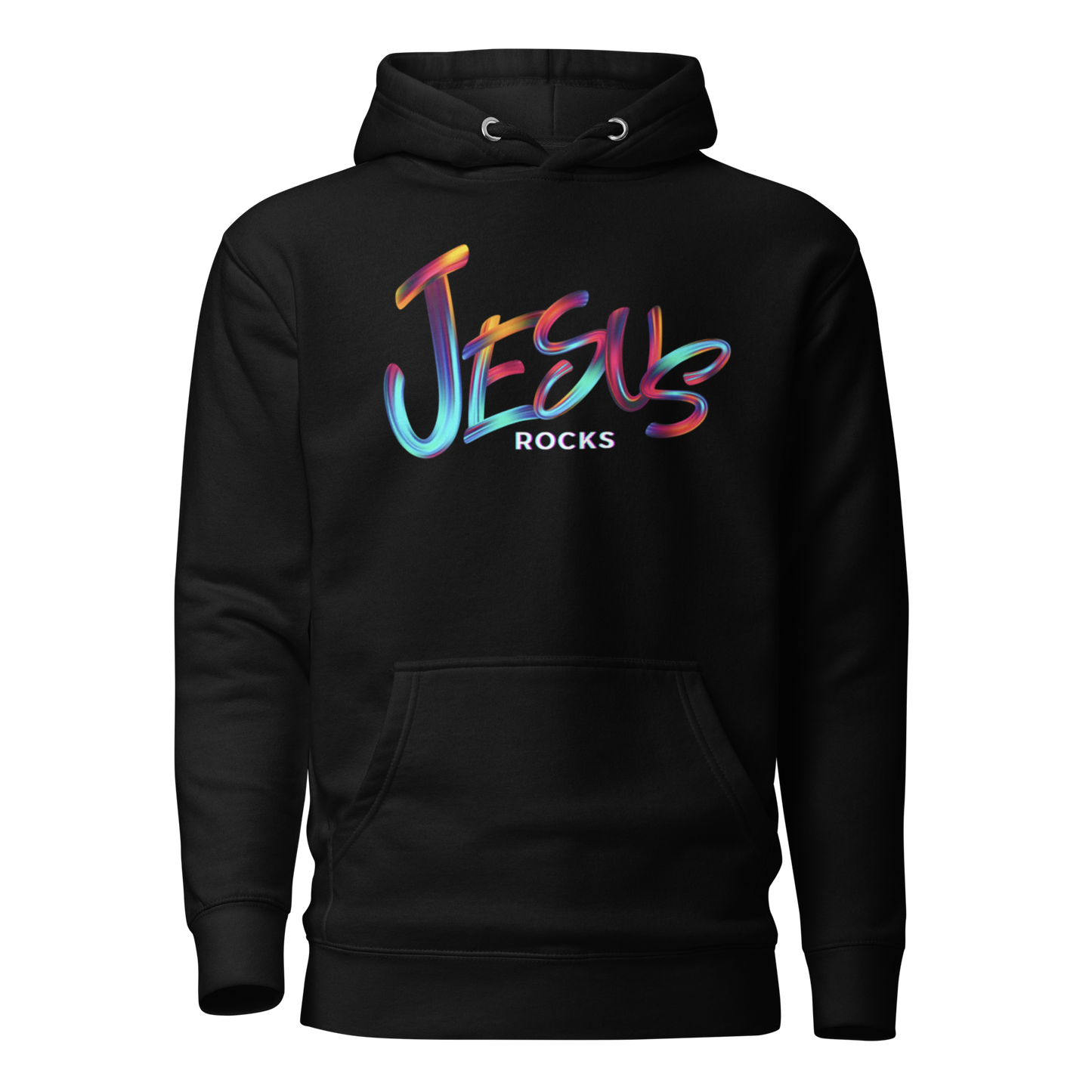 JESUS ROCKS MULTI COLOR Unisex Hoodie