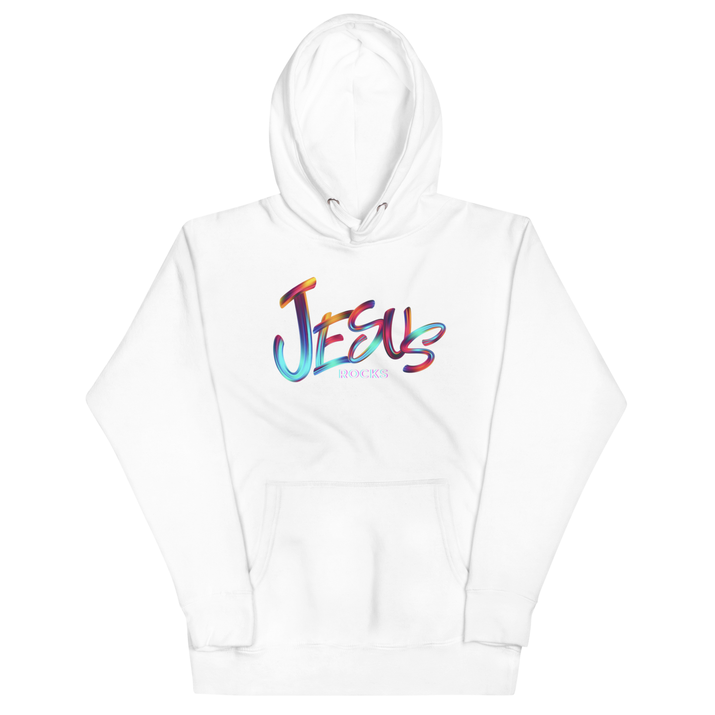 JESUS ROCKS MULTI COLOR Unisex Hoodie